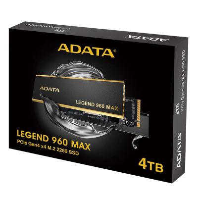 7. ADATA Legend 960 MAX 4 TB M.2 2280 PCI-E x4 Gen4 NVMe SSD