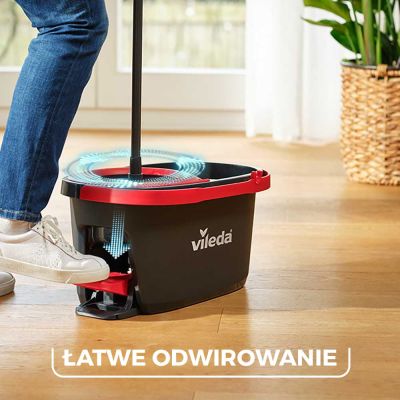22. Vileda TURBO 3-in-1 Mikrofaser-Rotationsmopp