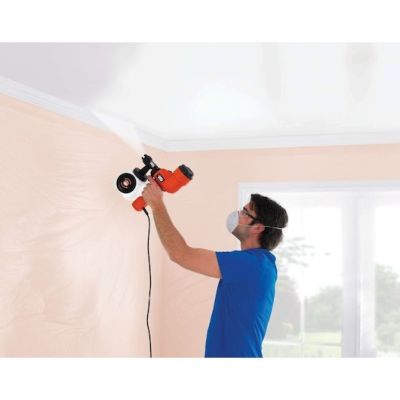 5. 400W HVLP200 BLACK+DECKER Spritzpistole