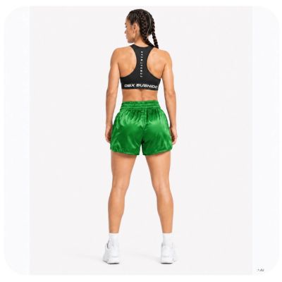 5. Damen-Thai-Shorts PASTEL GREEN COMBATWEAR | DBX Bushido