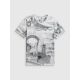 8. Herren-T-Shirt mit Aufdruck, regulär, Größe 4F 4FRSS26TTSHM3641-97A