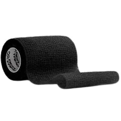 2. REA TAPE ELASTISCHE BANDAGE COHESIVE BAND SELBSTHAFTEND 4,5 M 7,5 CM SCHWARZ