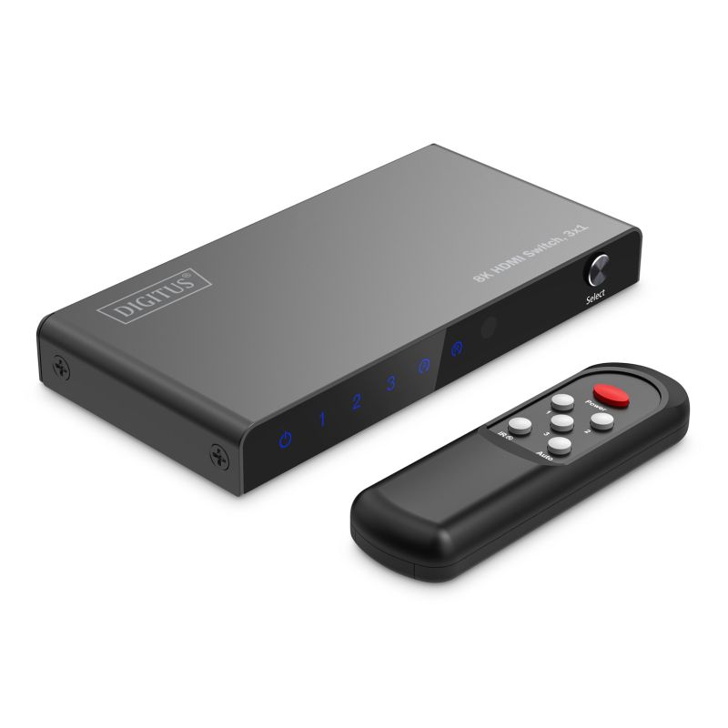 5. Digitus 8K HDMI-Switch, 3 x 1
