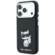3. Karl Lagerfeld Smooth Choupette Sketch MagSafe Hülle für iPhone 18 Pro / 17 Pro / 18 Pro - Schwarz
