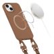 3. Tech-Protect MagNecklace MagSafe-Hülle für iPhone 13 – braun