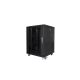 6. Lanberg FF01-6615-12B Rack-Schrank (15 HE; 19 Zoll; 848 mm / 600 mm / 600 mm; Standgerät; Glas; 800 kg; schwarz)