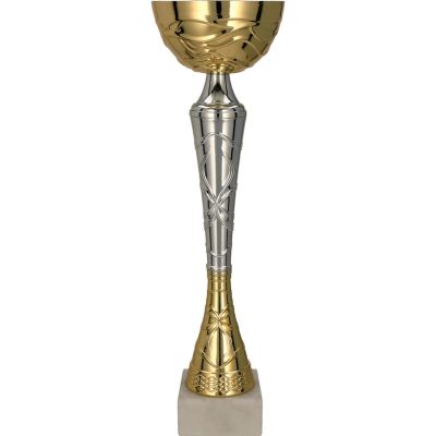 13. TUMA S Gold-Silber-Metallbecher