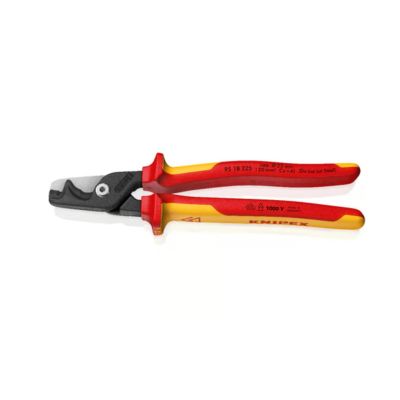 KNIPEX StepCut XL VDE Kabelschneider 225 mm