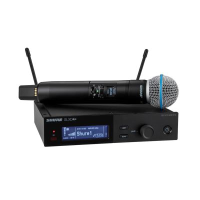 Shure SLXD24+E/B58-G65 – Drahtloses Mikrofon mit Beta 58A Kapsel