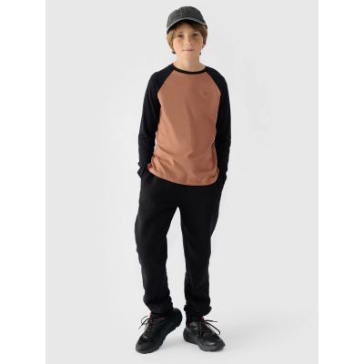 4. Langarmshirt Regular Uni Jungen 4F Junior 4FJWAW24TLONM293-65S