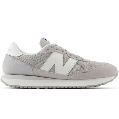 Herren-Sneaker New Balance 237 aus Wildleder in Grau (MS237LGG)