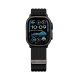 3. Tech-Protect Nylon-Sportarmband für Apple Watch 44 / 45 / 46 / 49 mm – Schwarz
