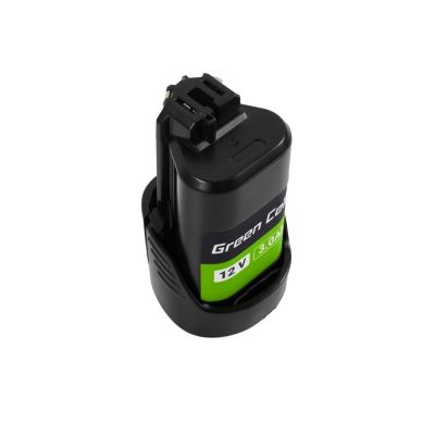 11. Green Cell Akku für Bosch GBA 12V 3Ah Ersatz für GBA 1600A00X79