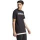 12. adidas Essentials Single Jersey Linear Logo-T-Shirt mit Stickerei M IC9274