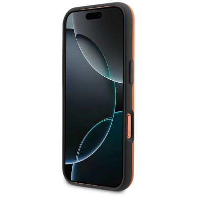 5. BMW M FW MagSafe Hülle mit Metalllogo für iPhone 17 Pro Max – Orange