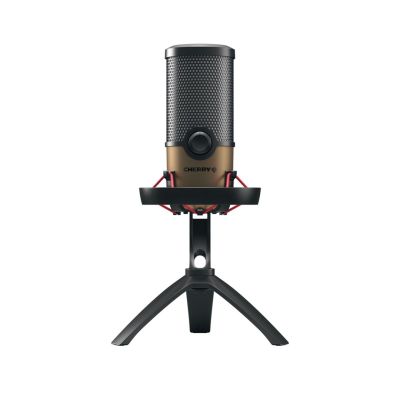 CHERRY UM 9.0 PRO RGB Desktop-Mikrofon Schwarz, Kupfer