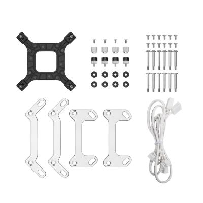 6. DeepCool LQ360 ULTRA ARGB Prozessor-Flüssigkeitskühlungs-Kit 12 cm Weiß