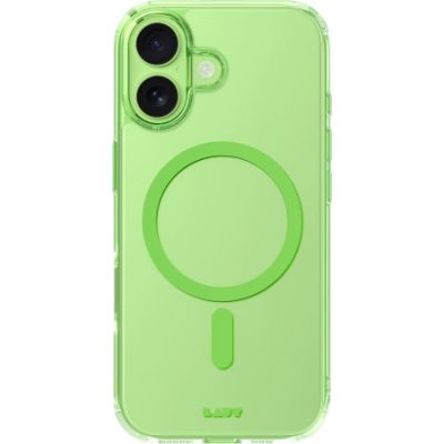 Laut Crystal Fluro MagSafe Case für iPhone 17 - Grün