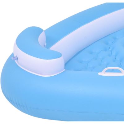 11. Aufblasbare Insel mit 3 Stühlen 195x188x35CM 33049