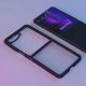 8. 3mk Satin Armor Case+ für Samsung Galaxy Z Flip 7 - Transparent Schwarz