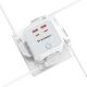 3. Wozinsky WKZ-4B Power Cube 3x AC 2x USB-A 2x USB-C PD 20 W 4000 W - Weiß