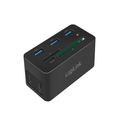 10. Logilink USB 3.2 (G1) HDMI Dockingstation, 10-Port, PD4