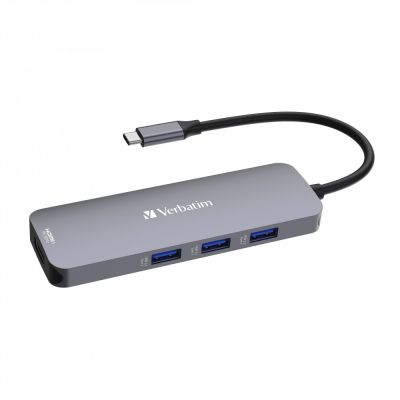 2. Verbatim CMH-08 USB Typ-C 5000 Mbit/s Silber