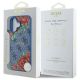 8. Guess GUHMP16SP4ROPEMCB iPhone 16 6,1" blau/blaues Hardcase 4G Flowers Print MagSafe