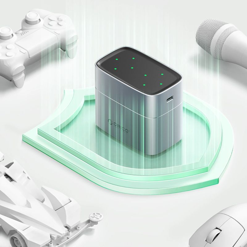8. Ladegerät für Lithium-AA-Batterien