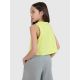 5. Oversize-Crop-Top mit Print für Mädchen 4F 4FJWSS25TSLEF112-45S