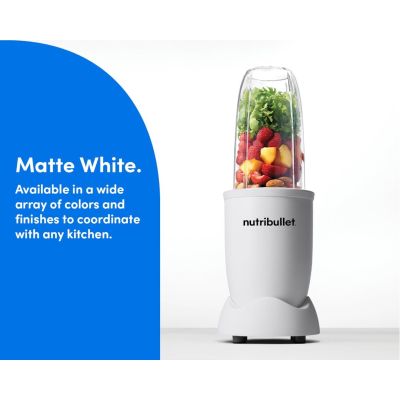 4. NutriBullet NB907MAW Standmixer, Mattweiß