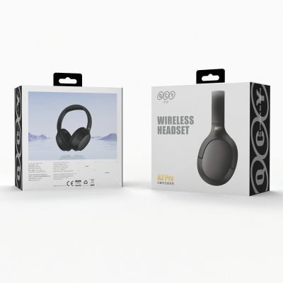 3. QCY H2-Pro Kabelloser On-Ear-Kopfhörer mit ENC-Funktion – Schwarz