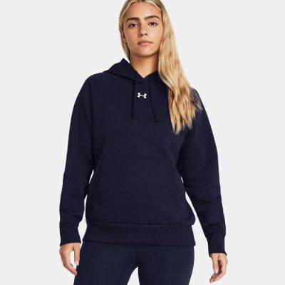 5. Under Armour Rival Fleece Hoodie W 1379500-410