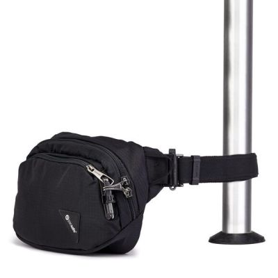 3. Pacsafe Vibe 100 Bauchtasche - schwarz