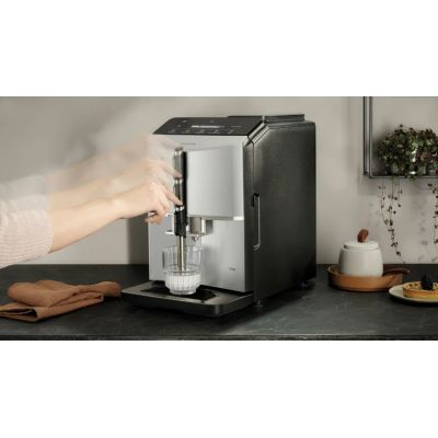 4. Kaffeevollautomat Siemens TF303E01 EQ300 (silber; 15 bar)