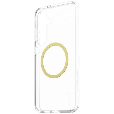 3. CARE by PanzerGlass Flagship Urban Combat Chardonnay QI-Hülle für Samsung Galaxy S25+ – transparent