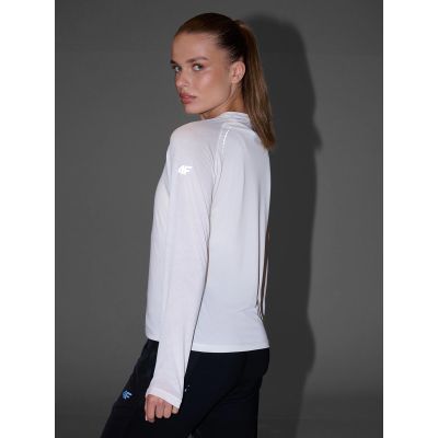 6. Damen-Langarmshirt, schnelltrocknend, Größe 4F 4FWAW25TFLOF415-11S