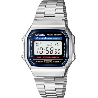 8. CASIO Vintage-Uhr A168WA-1YES + Box