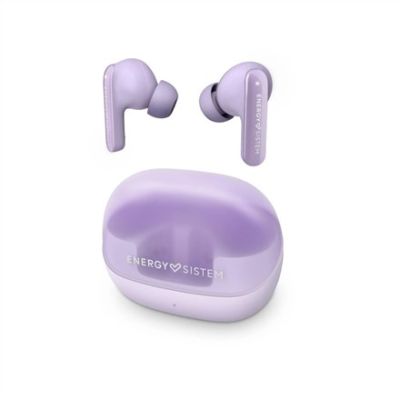 Energy Sistem True Wireless Ohrhörer Serenity ANC mit Mikrofon, Bluetooth, Lavendel, ANC