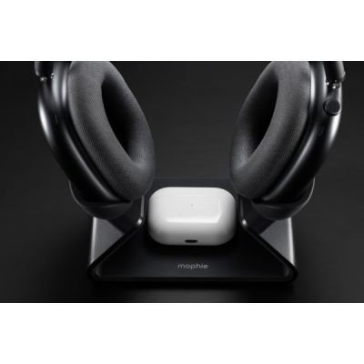 5. mophie 401316655 Mobiles Ladegerät Headset Schwarz USB Kabelloses Laden Intern