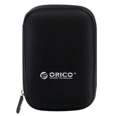 Orico PHD-25 Schutzhülle für tragbare 2,5-Zoll-Festplatte, Schwarz
