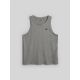 2. Ärmelloses, einfarbiges Herren-T-Shirt in regulärer Passform, Größe 4F 4FRSS26TSLEM367-27M