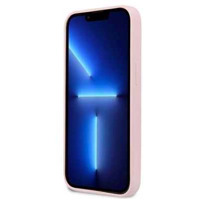 5. Guess GUHCP13SSLTGU iPhone 13 mini 5.4" lila/lila Hardcase Silikondreieck