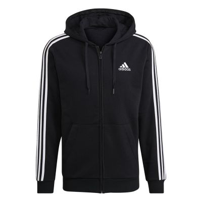 9. adidas Essentials Full-Zip Hoodie M GK9051