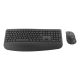 2. Logitech Signature Comfort Plus Combo MK880 Business Tastatur und Maus inklusive, universeller USB- und Bluetooth-Anschluss, QWERTZ-Tastatur, deutsches Graphit-Design