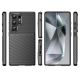 3. Thunder Case Hülle für Samsung Galaxy S25 Ultra Silikon Panzerhülle - Schwarz