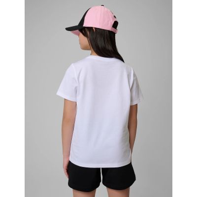 2. Glattes Mädchen-T-Shirt mit Regular Fit 4F 4FJRMM00TTSHF3553-10S