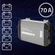 13. Qoltec Monolith 51917 Intelligentes Profi-Ladegerät für LiFePO4-, AGM-, GEL- und SLA-Batterien | 70 A | 12 V | Schnellladung