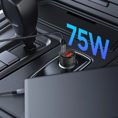 5. CC03 2-Port PD75W Autoladegerät - schwarz