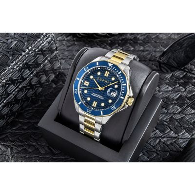 5. ESPRIT Kale Herrenuhr ES1G367M0095 + Box